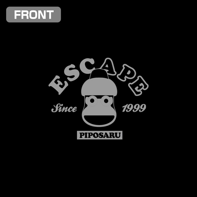 Ape Escape - Piposaru Thin Dry Hoodie (Black | Size XXL) image 4