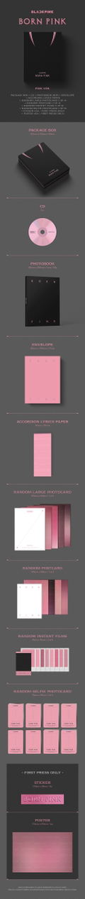 BLACKPINK - 2ND ALBUM [BORN PINK] BOX Ver. thumbnail 2