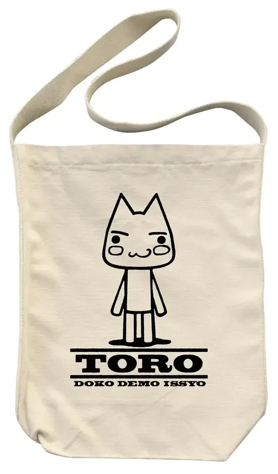 Doko Demo Issyo - Toro Vintage Shoulder Tote Bag (Natural) image 1