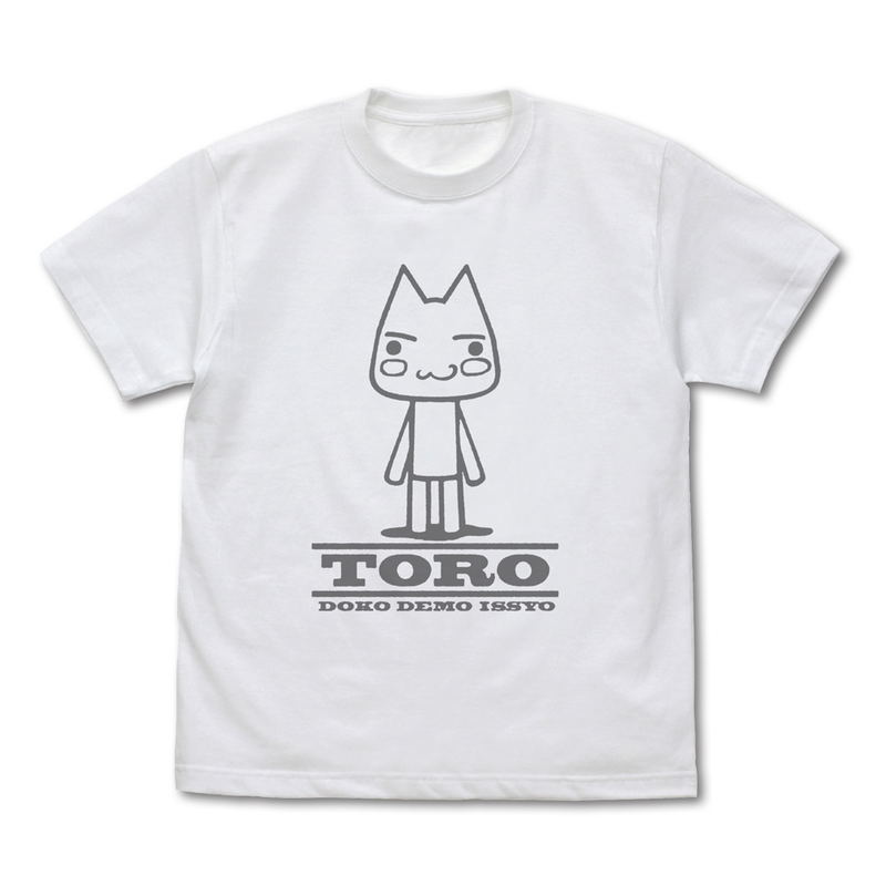 Doko Demo Issyo - Toro Vintage T-shirt (White | Size S) image 1