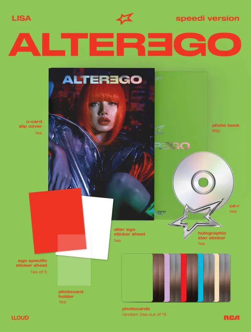 LISA - [Alter Ego] Photobook speedi Ver. image 2
