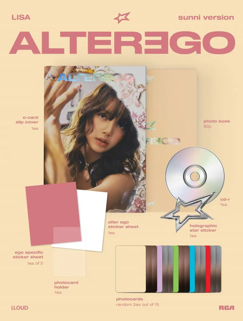 LISA - [Alter Ego] Photobook sunni Ver. image 2