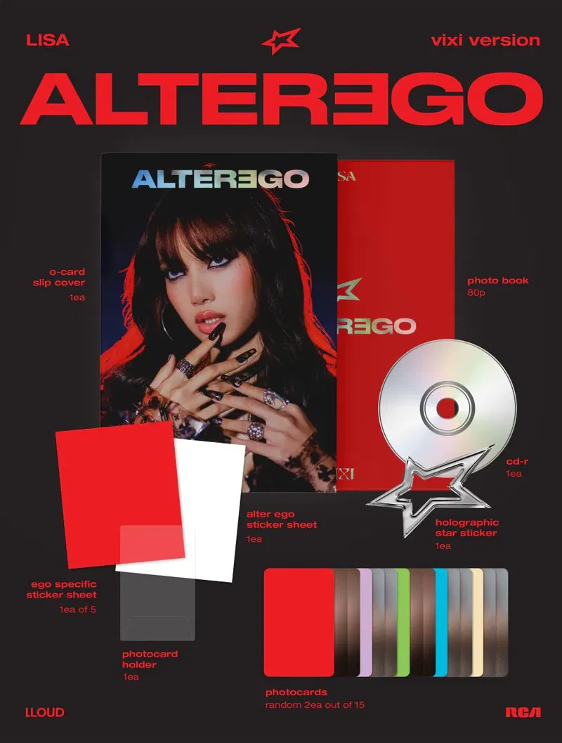 LISA - [Alter Ego] Photobook vixi Ver. image 2
