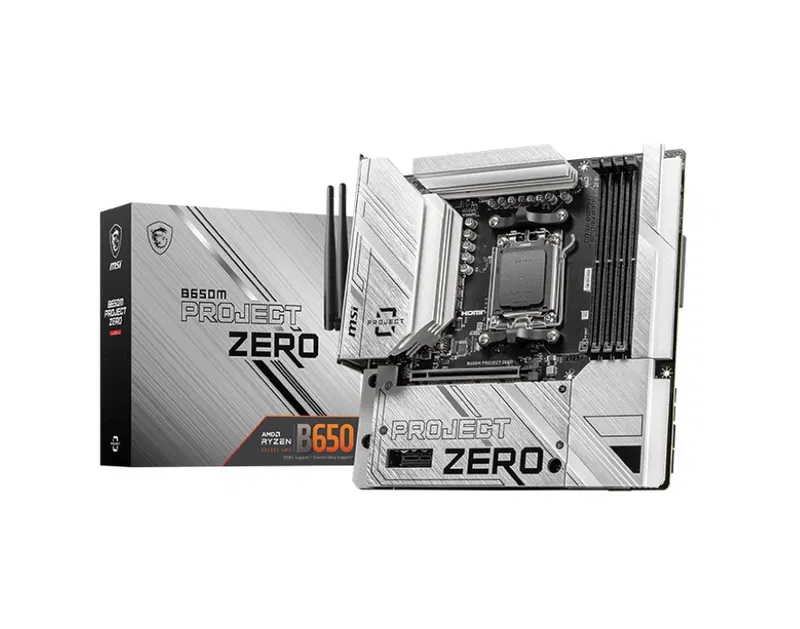 MSI B650M PROJECT ZERO image 1