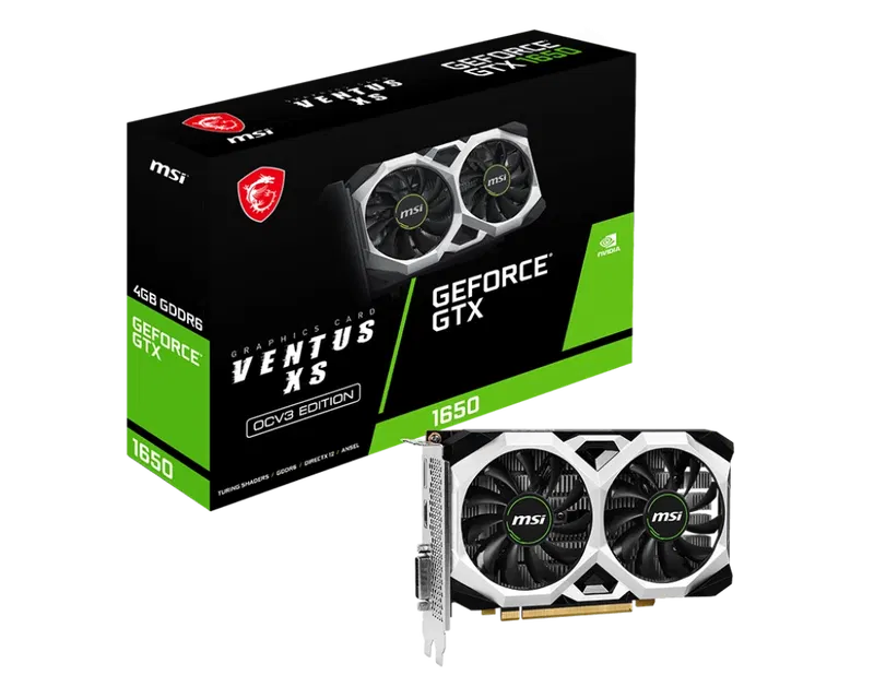 MSI GeForce GTX 1650 D6 VENTUS XS OCV3 image 5