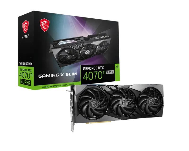 MSI GeForce RTX 4070 Ti SUPER 16G GAMING X SLIM image 5