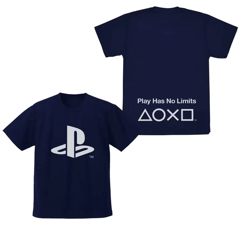 PlayStation - Dry T-shirt For PlayStation (Navy | Size S) image 1