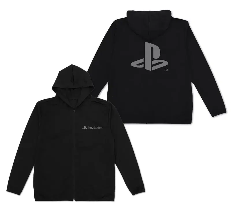 PlayStation - Thin Dry Hoodie For PlayStation (Black | Size M) image 1