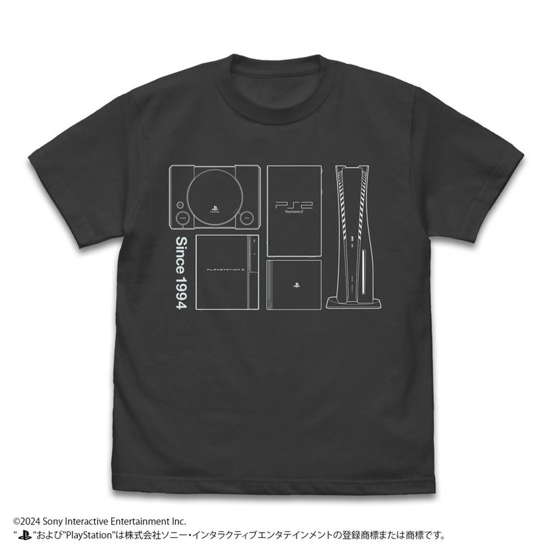 PlayStation - T-shirt For PlayStation (Hardware) (Sumi | Size L) image 2