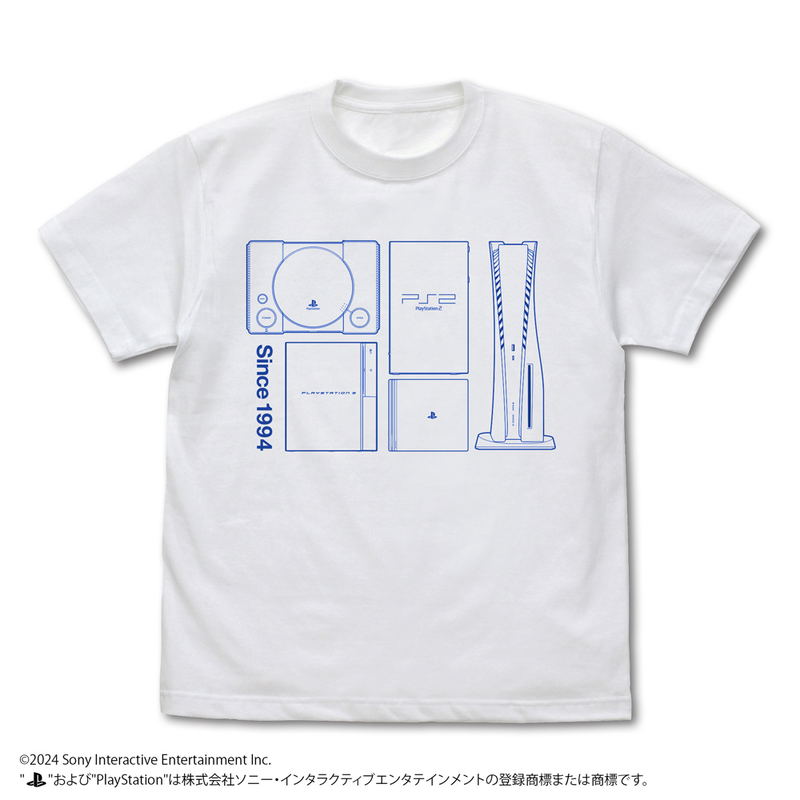 PlayStation - T-shirt For PlayStation (Hardware) (White | Size M) image 2