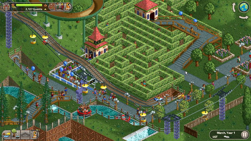 RollerCoaster Tycoon Classic image 6