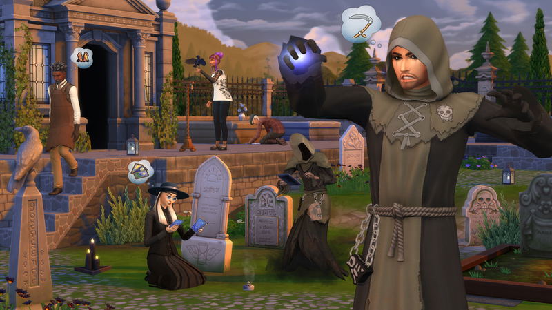 The Sims 4: Life & Death (DLC) <span class="ext" style="background-color: #B0000F; color: #FFFFFF;">DLC</span> <span class="ext" style="background-color: #F96529; color: #FFFFFF;">Electronic Arts</span> <span class="ext ext_digital">digital</span> image 2