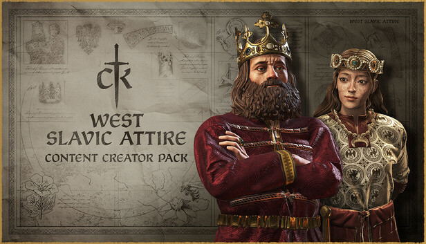 Crusader Kings III: Content Creator Pack - West Slavic Attire (DLC) DLC STEAM digital — Import Game Deal