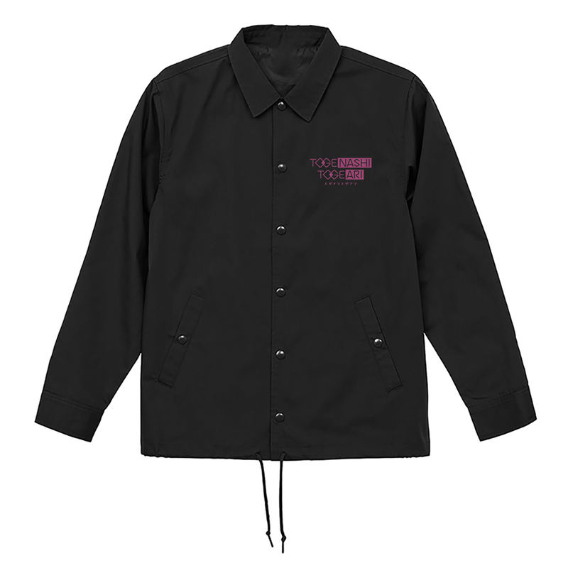 Girls Band Cry - Togenashi Togeari T/C Coach Jacket (Black | Size M) image 2