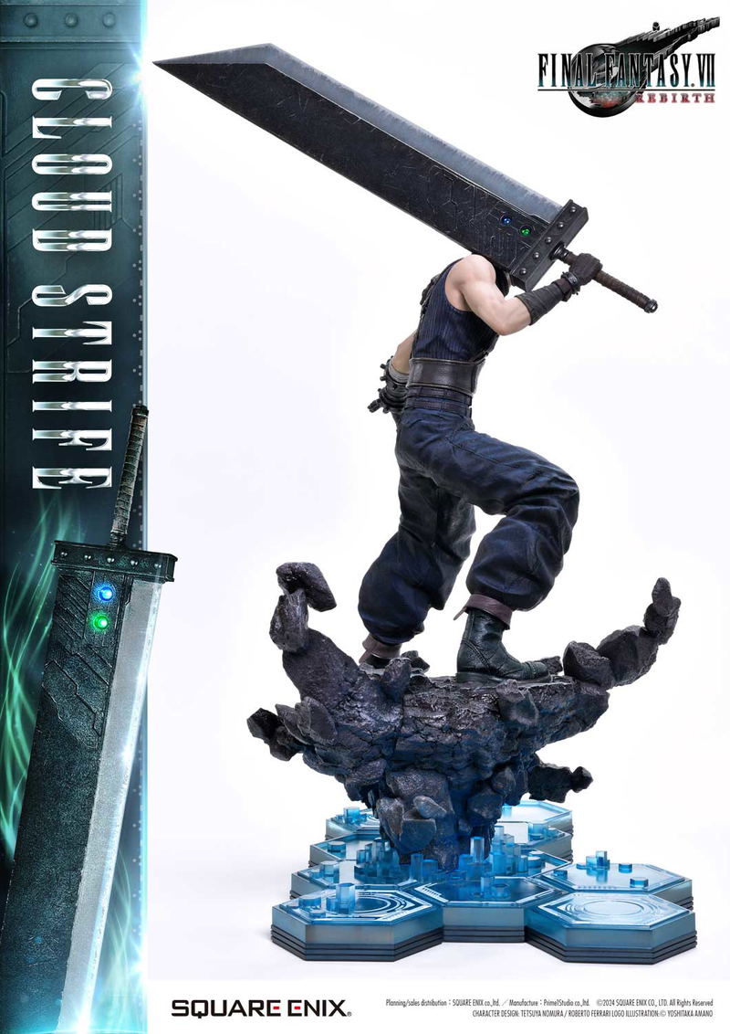 Square Enix Masterline Final Fantasy VII Rebirth 1/4 Scale Pre-Painted Figure: Cloud Strife image 4