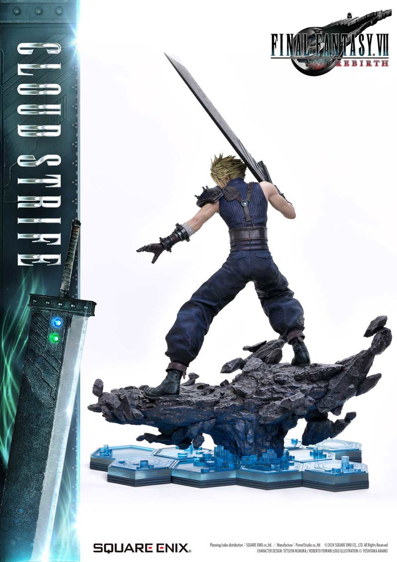 Square Enix Masterline Final Fantasy VII Rebirth 1/4 Scale Pre-Painted Figure: Cloud Strife image 5
