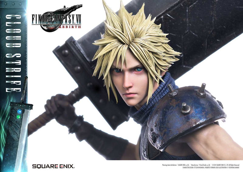 Square Enix Masterline Final Fantasy VII Rebirth 1/4 Scale Pre-Painted Figure: Cloud Strife image 7