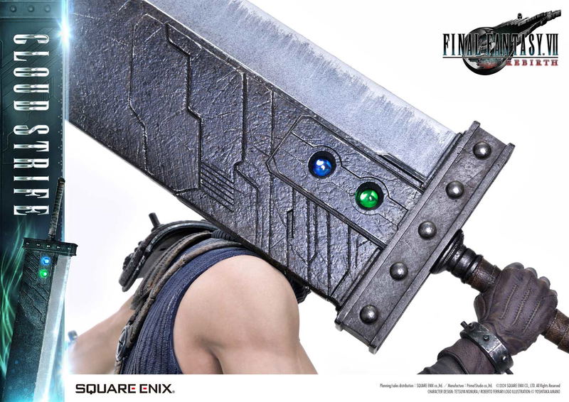 Square Enix Masterline Final Fantasy VII Rebirth 1/4 Scale Pre-Painted Figure: Cloud Strife image 8
