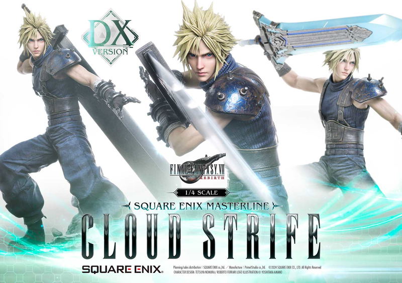 Square Enix Masterline Final Fantasy VII Rebirth 1/4 Scale Pre-Painted Figure: Cloud Strife Deluxe Ver. image 8