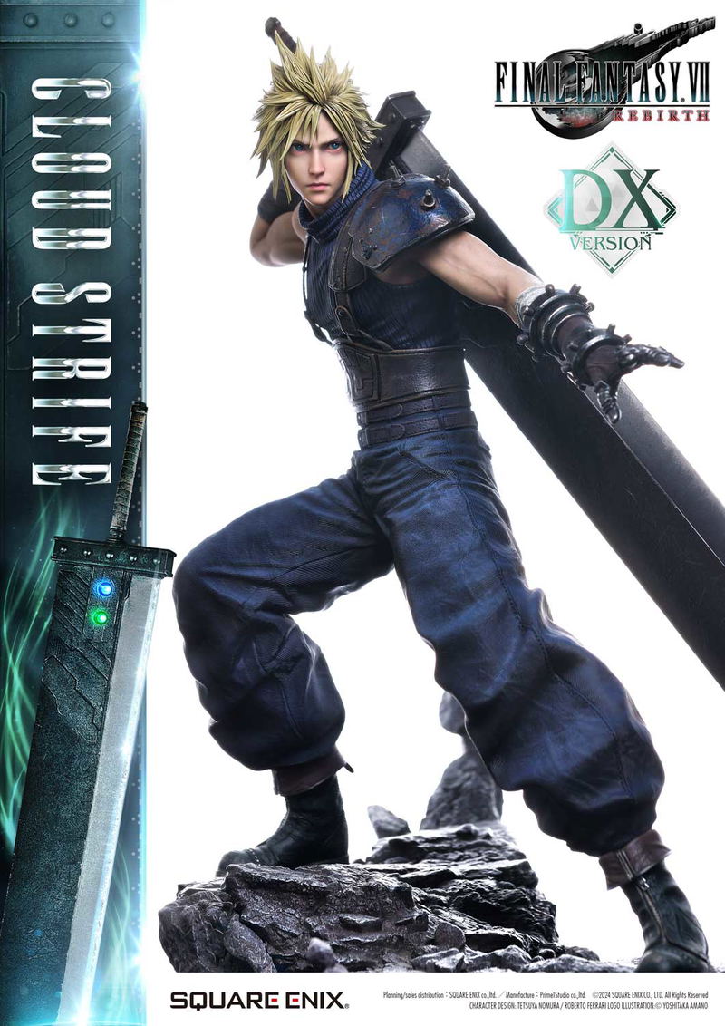 Square Enix Masterline Final Fantasy VII Rebirth 1/4 Scale Pre-Painted Figure: Cloud Strife Deluxe Ver. image 1