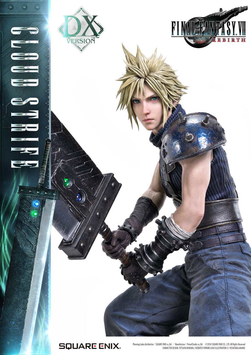 Square Enix Masterline Final Fantasy VII Rebirth 1/4 Scale Pre-Painted Figure: Cloud Strife Deluxe Ver. image 2