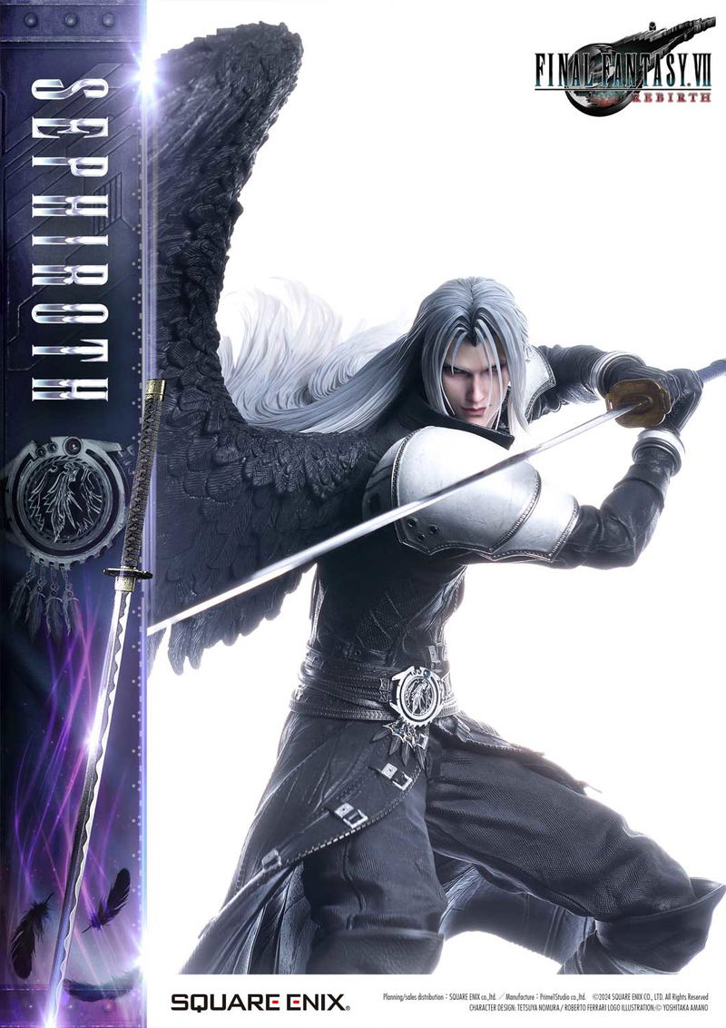 Square Enix Masterline Final Fantasy VII Rebirth 1/4 Scale Pre-Painted Figure: Sephiroth image 2