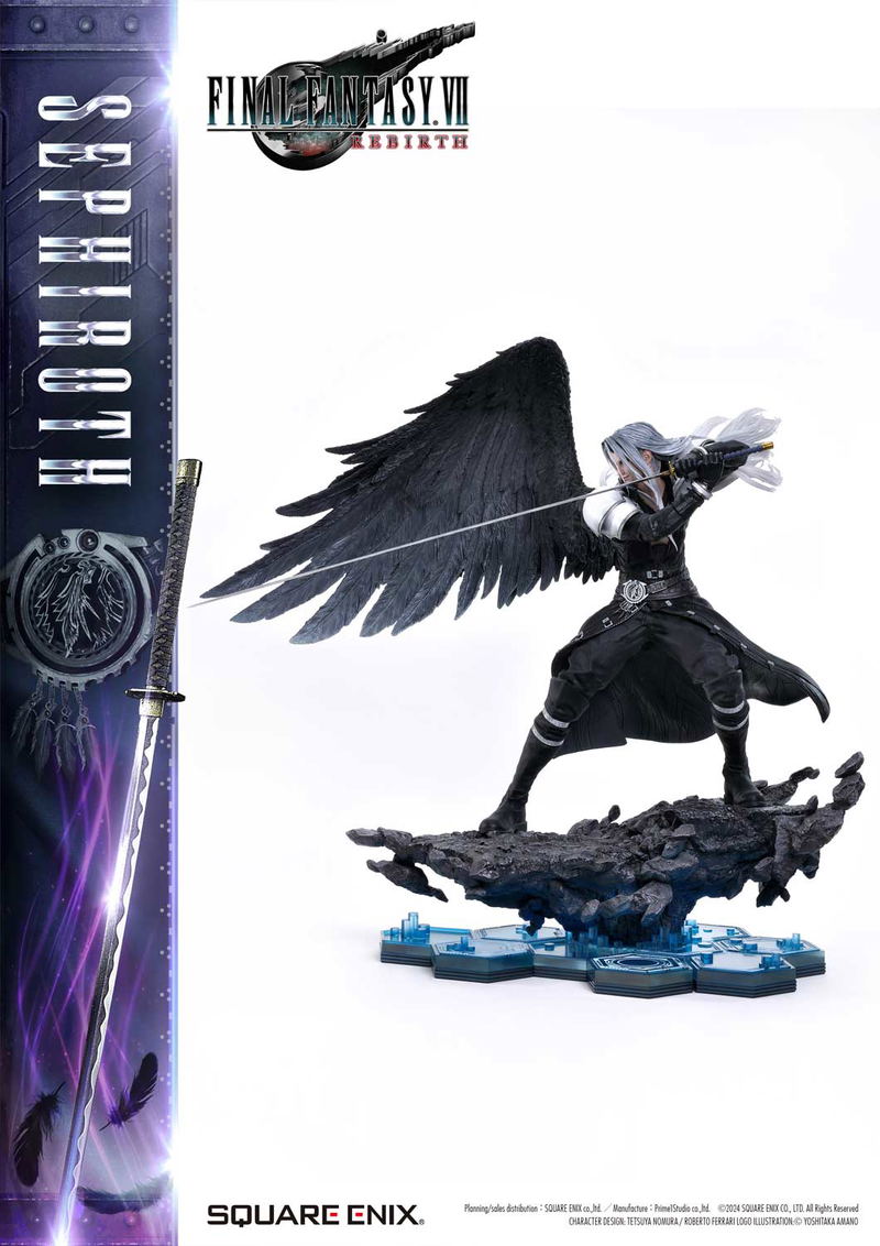 Square Enix Masterline Final Fantasy VII Rebirth 1/4 Scale Pre-Painted Figure: Sephiroth image 1