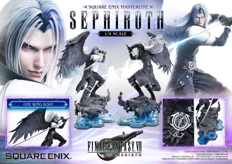 Square Enix Masterline Final Fantasy VII Rebirth 1/4 Scale Pre-Painted Figure: Sephiroth image 9