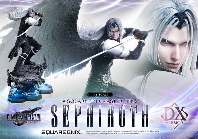 Square Enix Masterline Final Fantasy VII Rebirth 1/4 Scale Pre-Painted Figure: Sephiroth Deluxe Ver. image 16