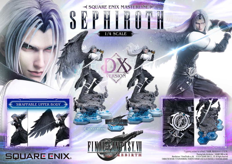 Square Enix Masterline Final Fantasy VII Rebirth 1/4 Scale Pre-Painted Figure: Sephiroth Deluxe Ver. image 17