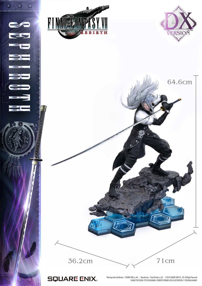 Square Enix Masterline Final Fantasy VII Rebirth 1/4 Scale Pre-Painted Figure: Sephiroth Deluxe Ver. image 7