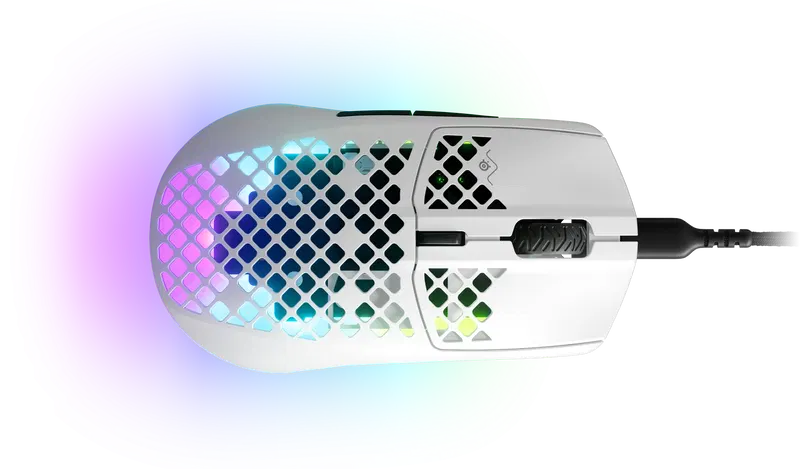 SteelSeries AEROX 3 Mouse - Snow image 2
