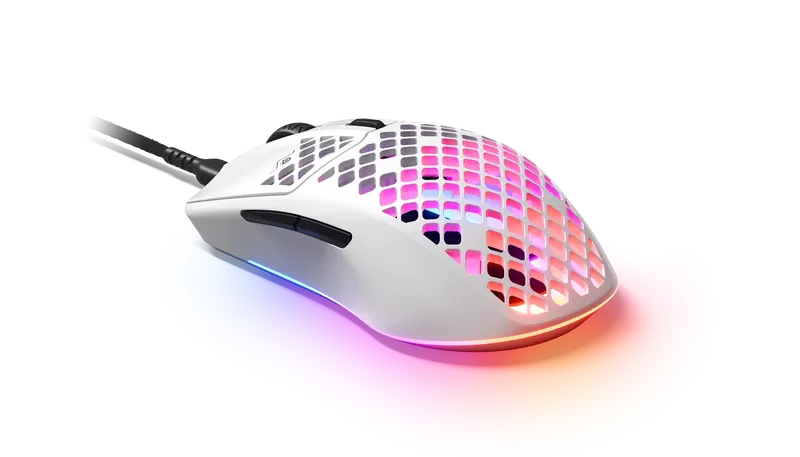 SteelSeries AEROX 3 Mouse - Snow image 1