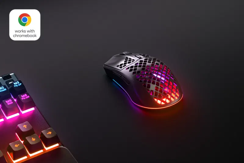 SteelSeries AEROX 3 Wireless Mouse - Onyx image 3