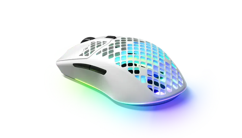 SteelSeries AEROX 3 Wireless Mouse - Snow image 1