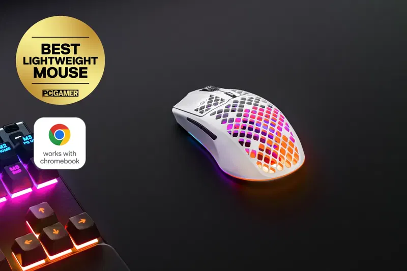 SteelSeries AEROX 3 Wireless Mouse - Snow image 5
