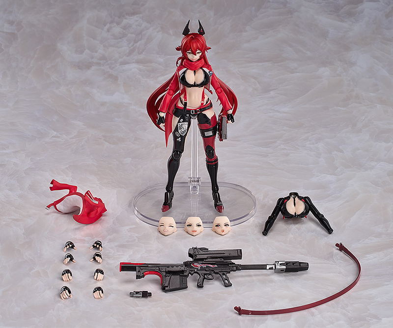 Goddess of Victory Nikke Pre-painted Posable Figure: Hyper Body Red Hood image 9