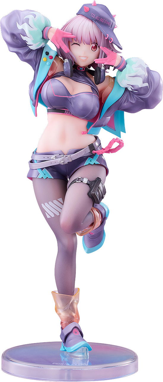 Gridman Universe 1/7 Scale Pre-Painted Figure: Shinjo Akane (Dreamy Divas Ver.) image 1