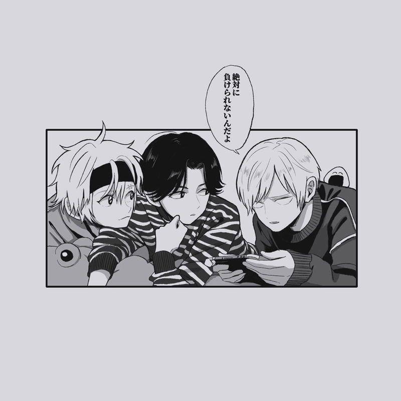 Murai In Love - Junta Shima's Original Illustration Murai In Love T-shirt (Ash | Size M) image 2