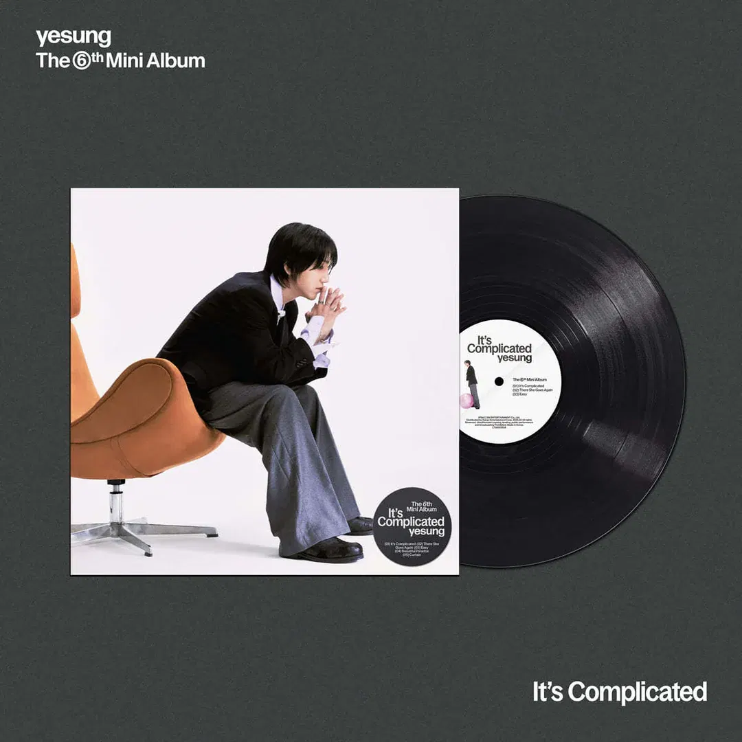 イェソン It's Complicated Thing ver. yesung YESUNG - 6th Mini Album [It's Complicated] LP Ver. (YESUNG 예성)