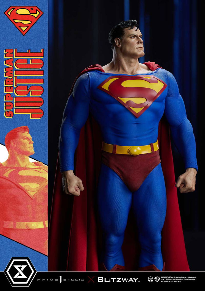 Premium Masterline Justice (Comics) 1/4 Scale Statue: Superman image 4