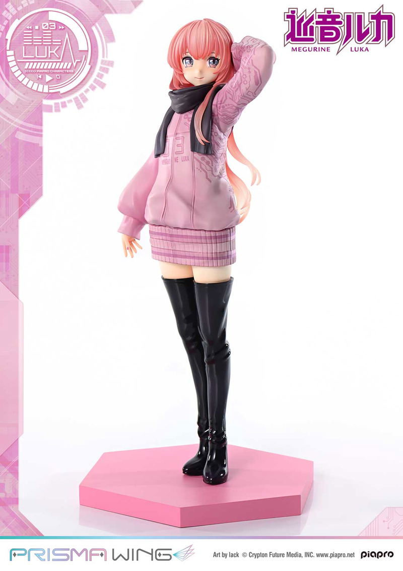 Prisma Wing Piapro Characters 1/7 Scale Pre-Painted Figure: Megurine Luka Art by lack image 9