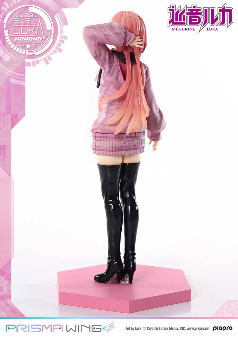 Prisma Wing Piapro Characters 1/7 Scale Pre-Painted Figure: Megurine Luka Art by lack image 12