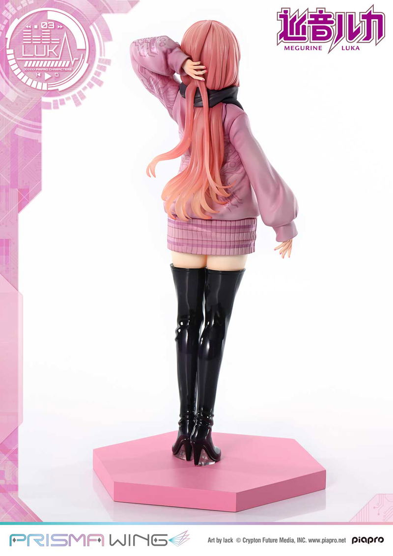 Prisma Wing Piapro Characters 1/7 Scale Pre-Painted Figure: Megurine Luka Art by lack image 13