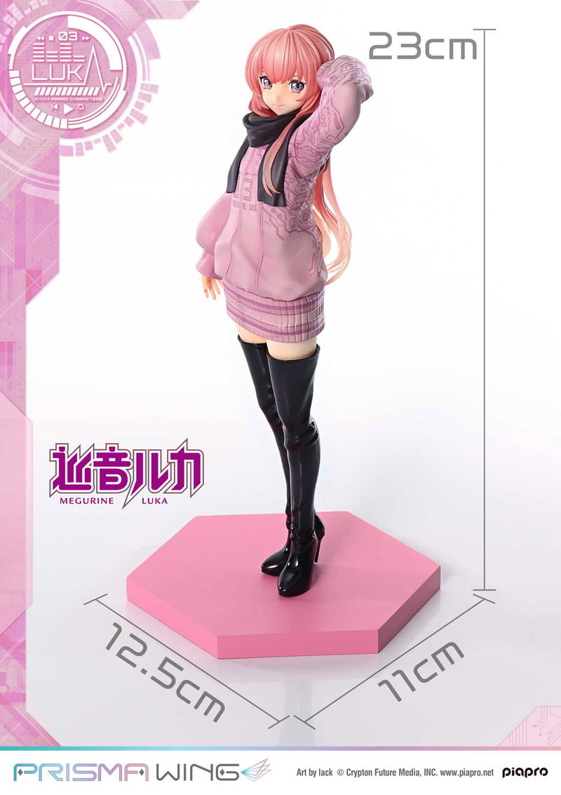 Prisma Wing Piapro Characters 1/7 Scale Pre-Painted Figure: Megurine Luka Art by lack image 18