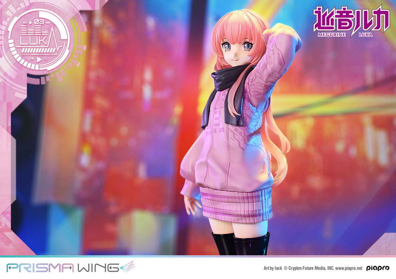 Prisma Wing Piapro Characters 1/7 Scale Pre-Painted Figure: Megurine Luka Art by lack image 20