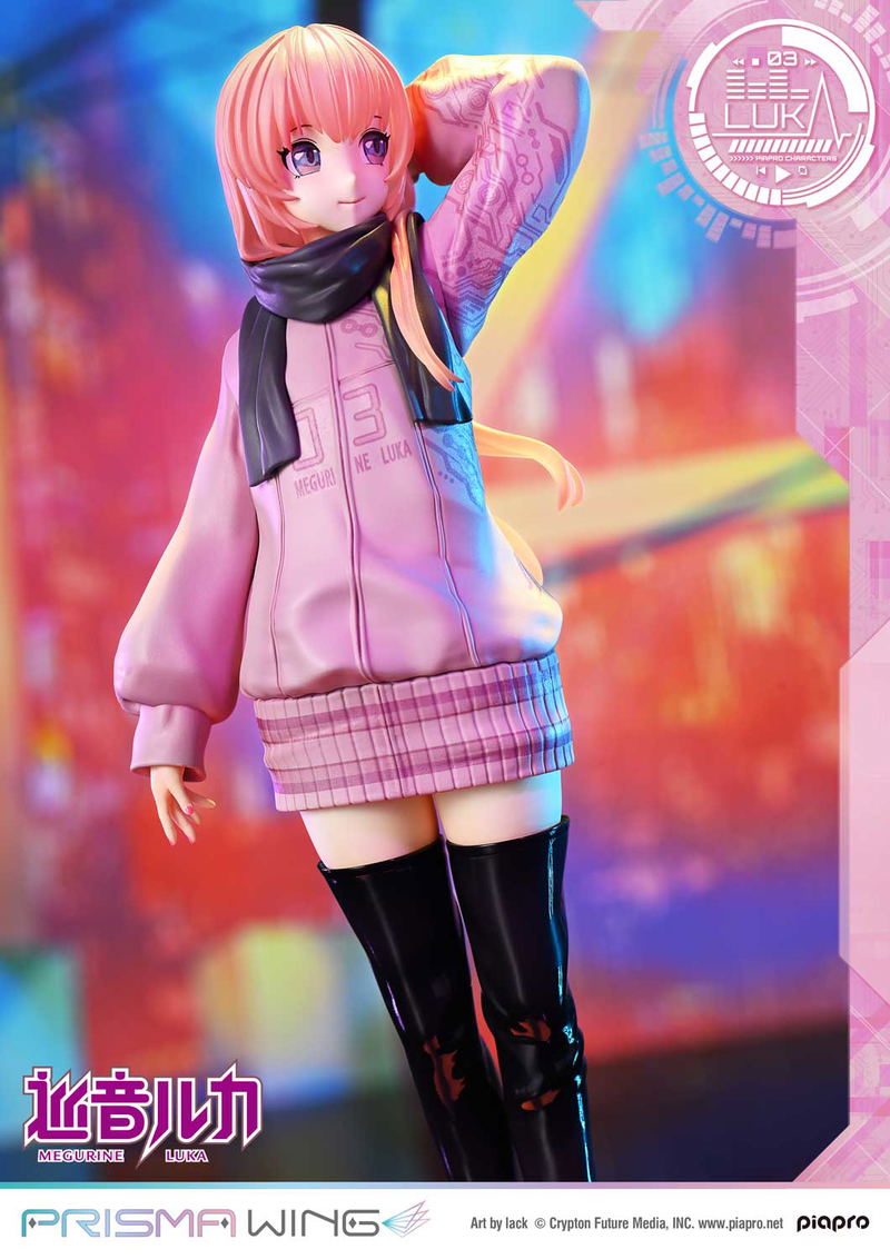 Prisma Wing Piapro Characters 1/7 Scale Pre-Painted Figure: Megurine Luka Art by lack image 3