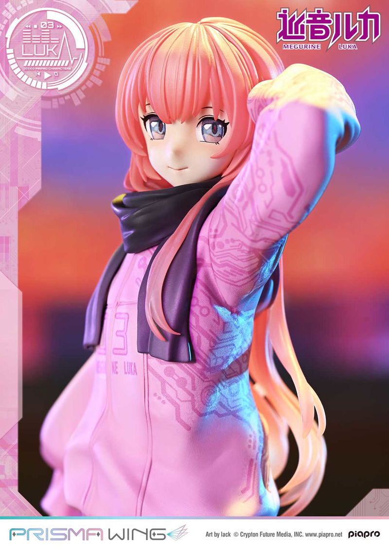 Prisma Wing Piapro Characters 1/7 Scale Pre-Painted Figure: Megurine Luka Art by lack image 4