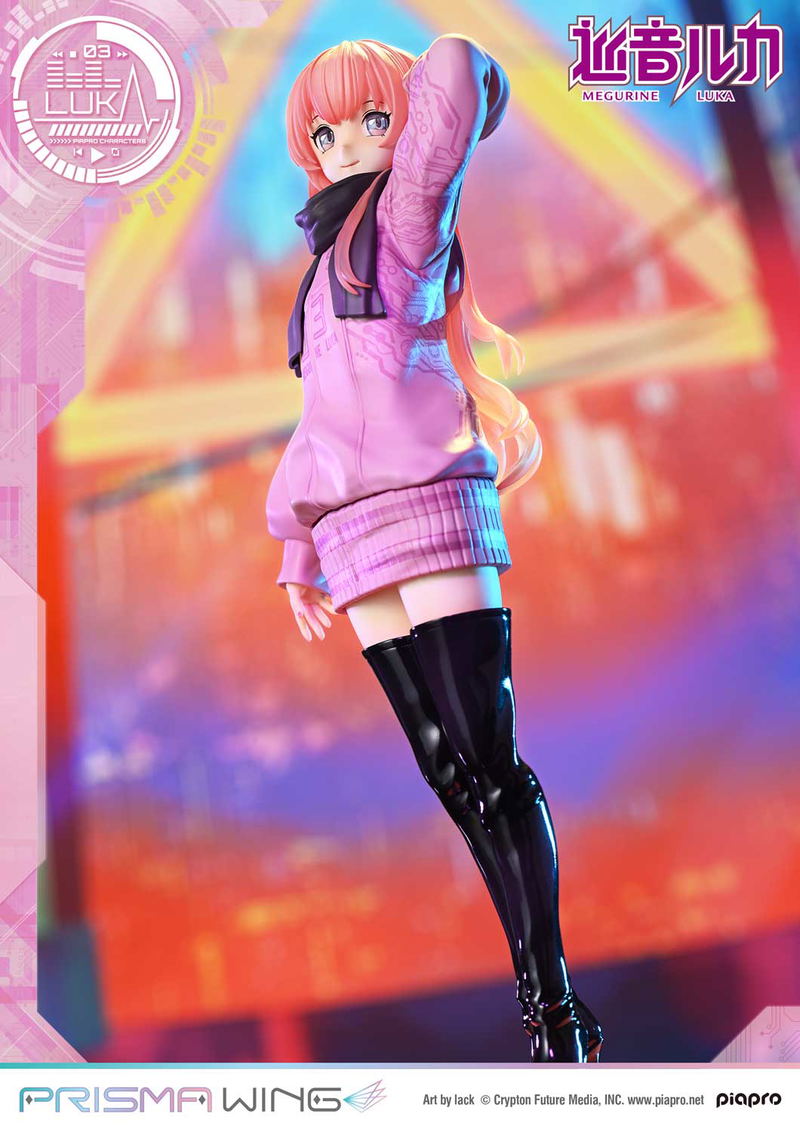 Prisma Wing Piapro Characters 1/7 Scale Pre-Painted Figure: Megurine Luka Art by lack image 5
