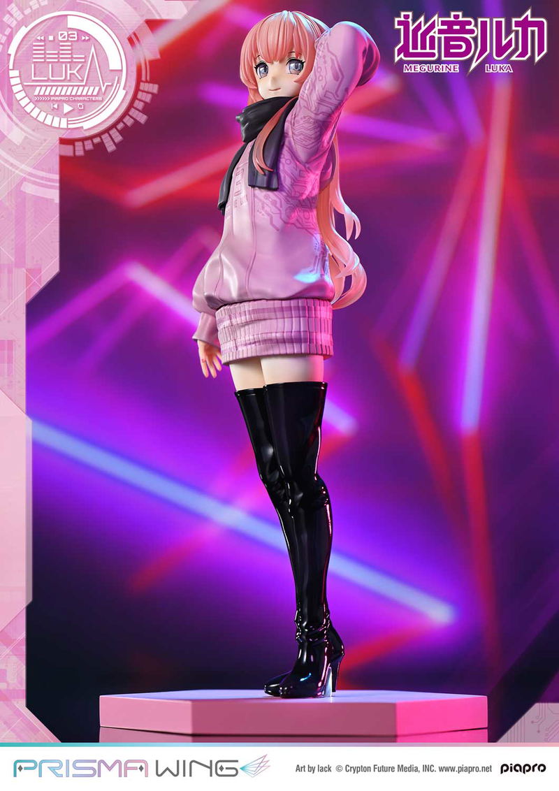 Prisma Wing Piapro Characters 1/7 Scale Pre-Painted Figure: Megurine Luka Art by lack image 7